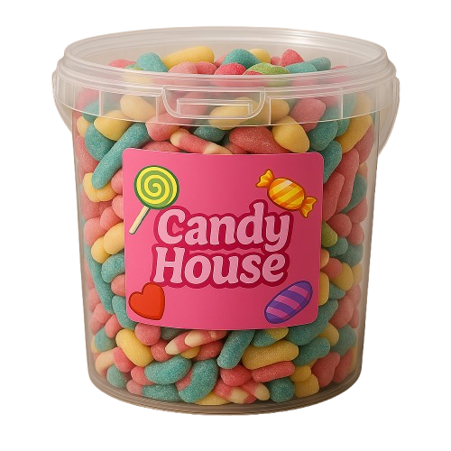 5 kg hink med godis (REA)