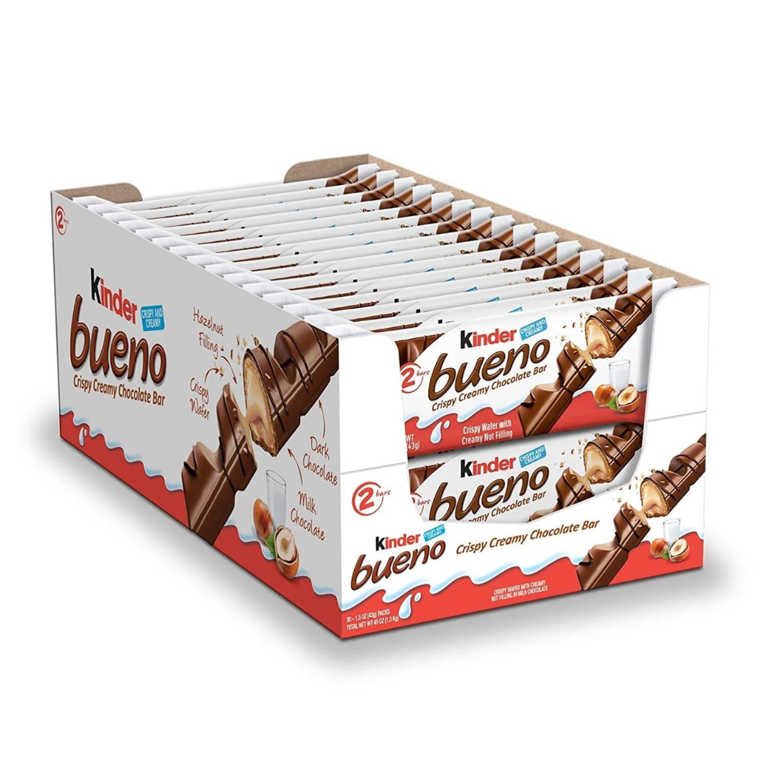 Kinder Bueno - Förpackning 30 x 43 g