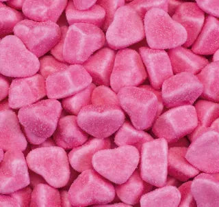 Sötsura rosa ömma hjärtan