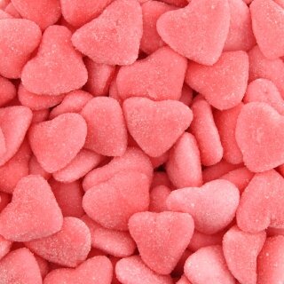 Söta rosa hjärtan