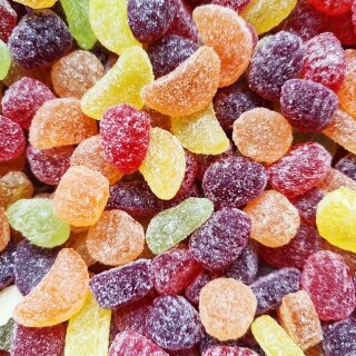 Blandad fruktgel